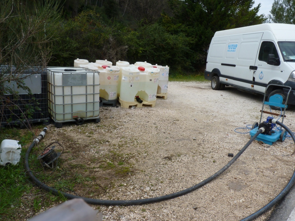 Chantier rénovation pompe eau PACA